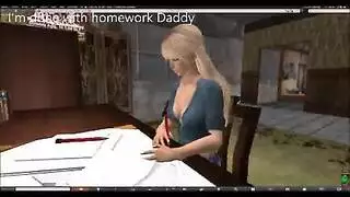 يداعبانه معًا: فتاتان تقومان بمداعبة قضيبه