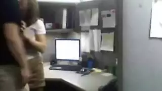 سكس كاميرا خفية: الموظفون يمارسون الجنس العنيف أثناء العمل