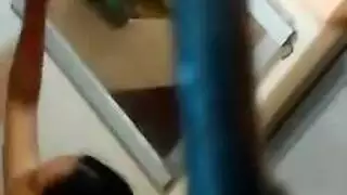 إباحية بالإيلاج المزدوج في بهو مفتوح