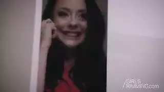 بلع سائل منوي، لعق فتحة شرج، وجنس إباحي قاسي